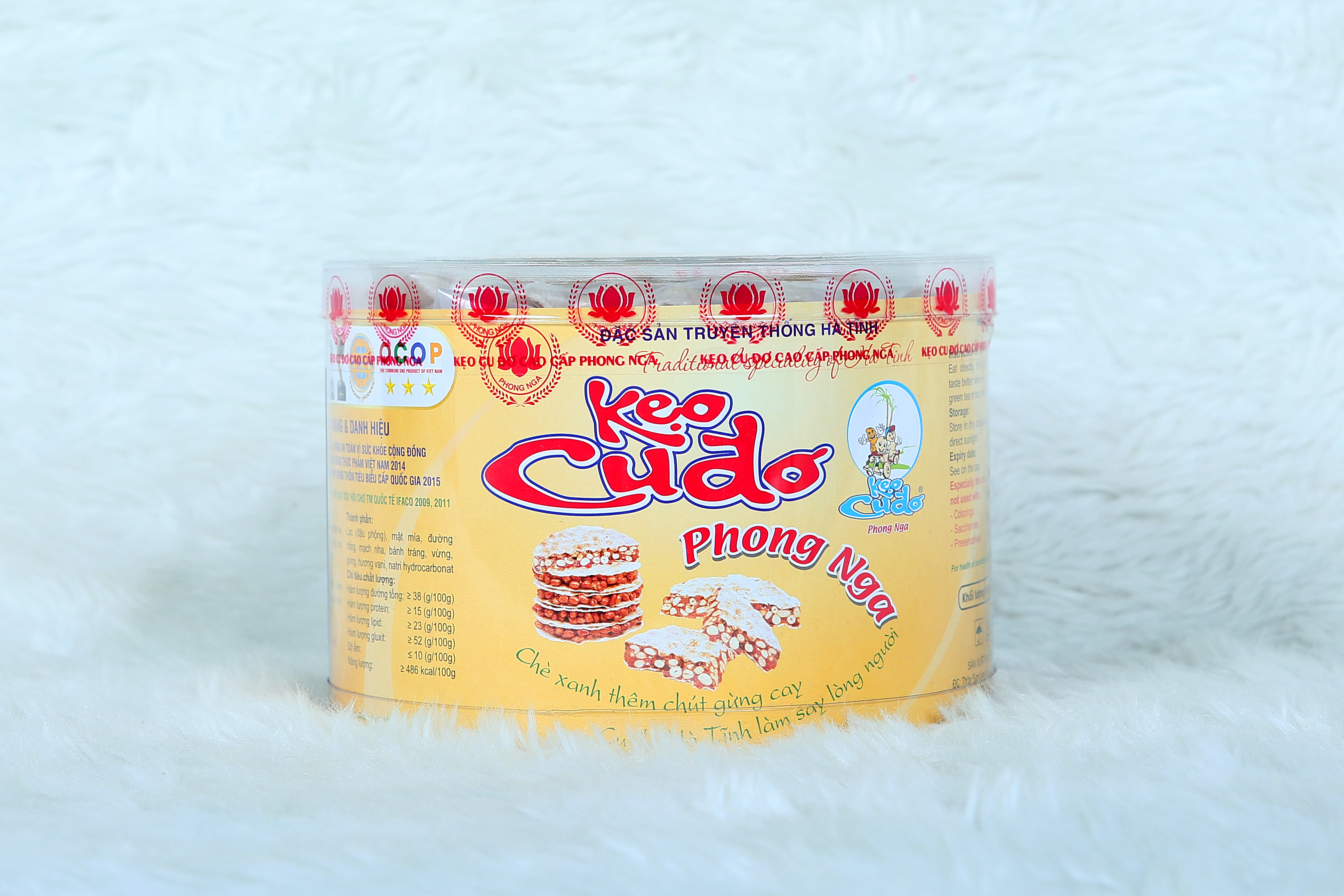 Kẹo cu đơ Phong Nga 800g/5 cái (MV 079)